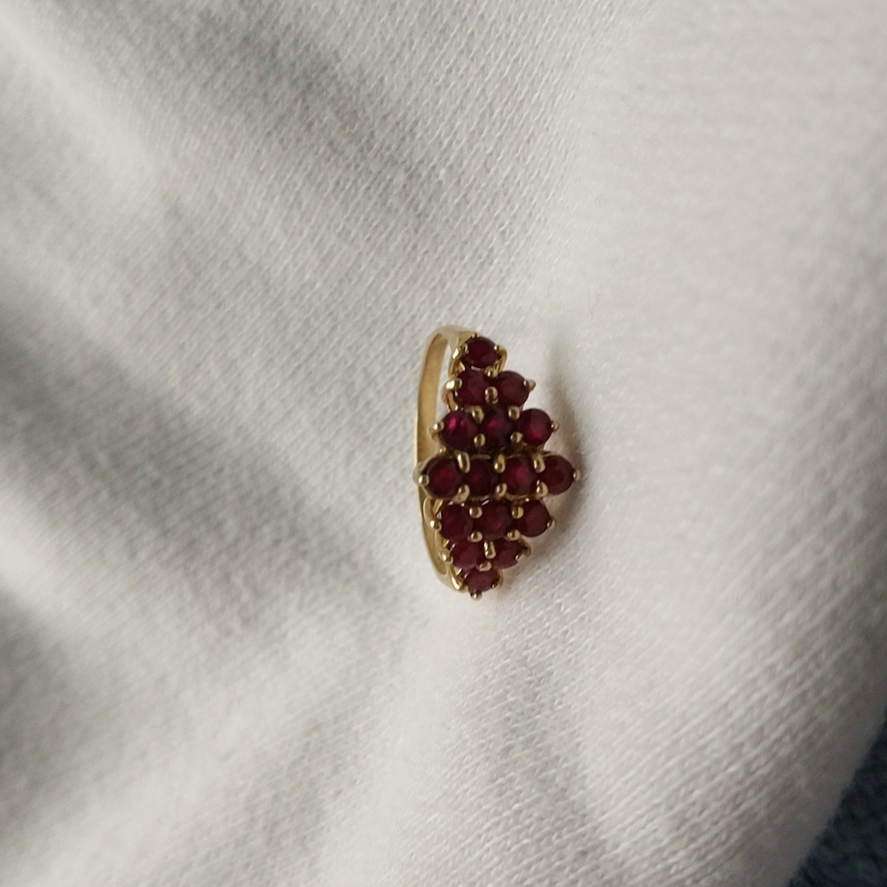 Faux Ruby Ring